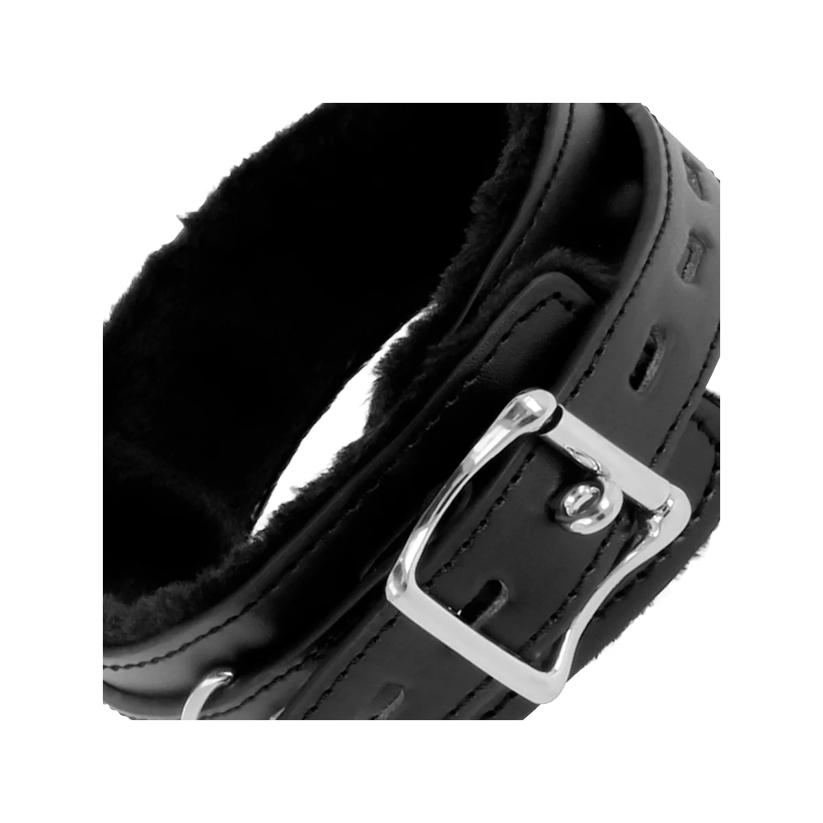 Bequeme Halskette mit Lederkette von Darkness Bondage kaufen | Fesselliebe