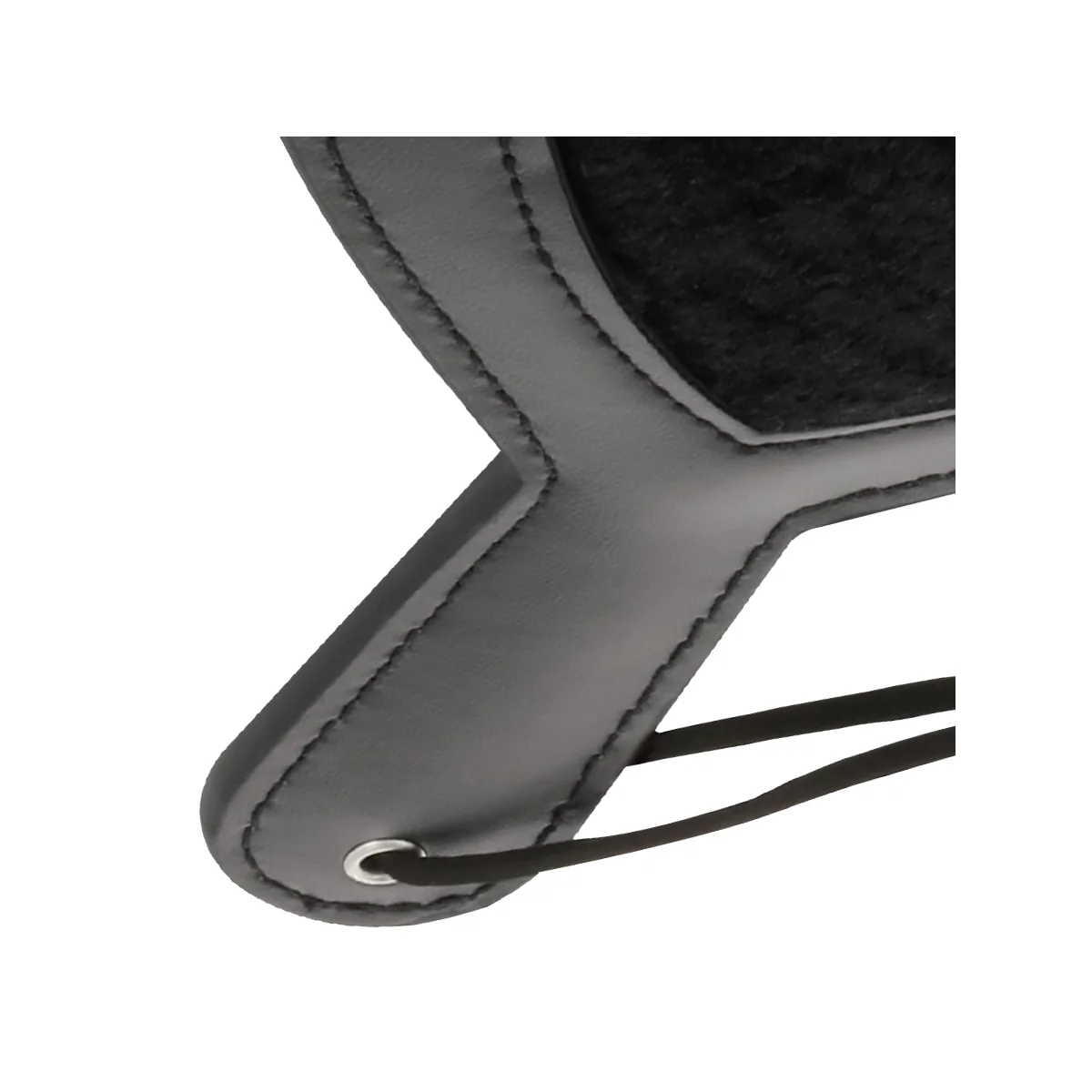 Schwarzes Fetish Love Velours Paddel von Darkness Sensations kaufen | Fesselliebe