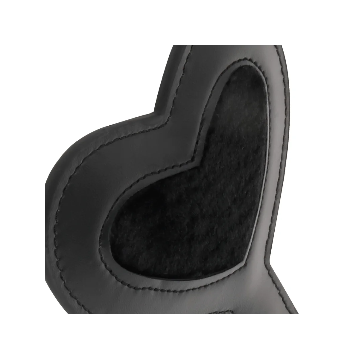 Schwarzes Fetish Love Velours Paddel von Darkness Sensations kaufen | Fesselliebe