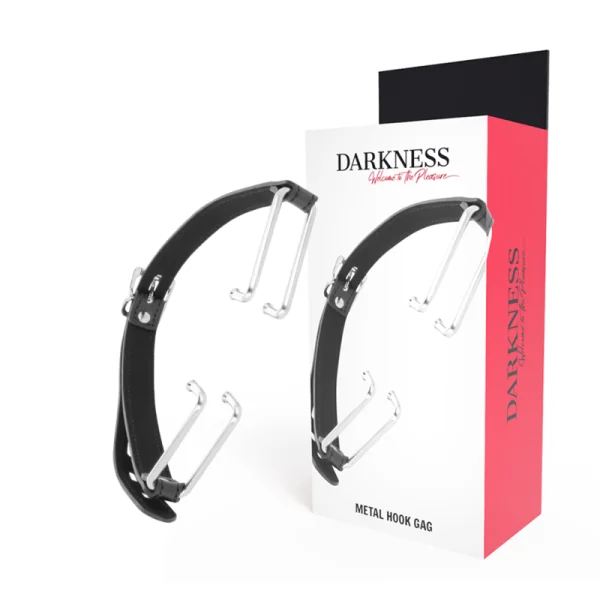 Knebel mit Schwarzem Haken von Darkness Bondage kaufen | Fesselliebe