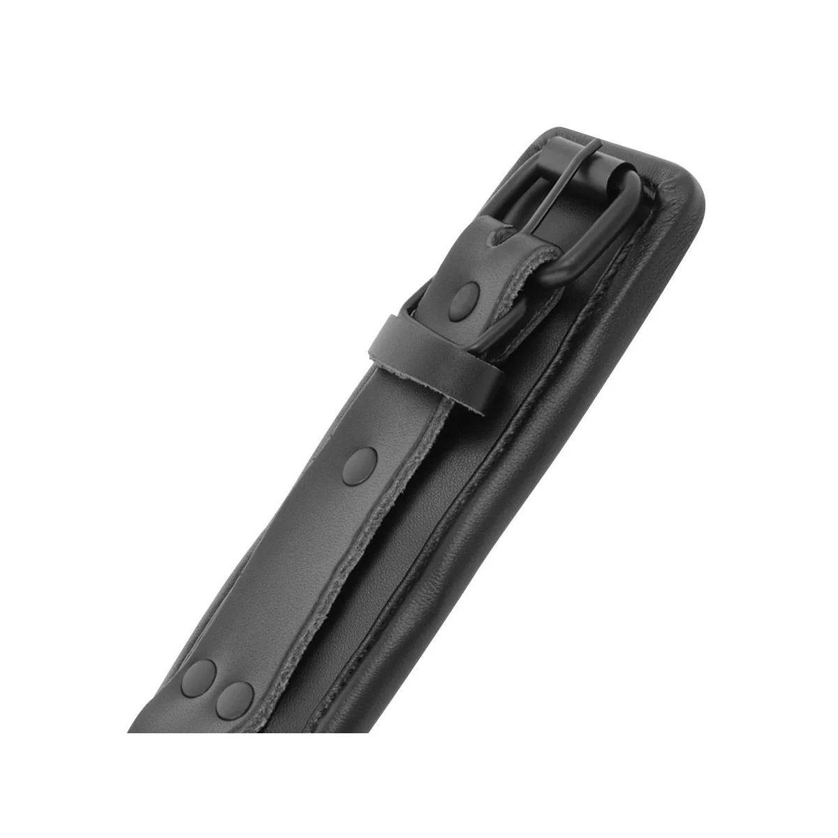 Verstellbare Handschellen aus Schwarzem Leder von Darkness Bondage kaufen | Fesselliebe