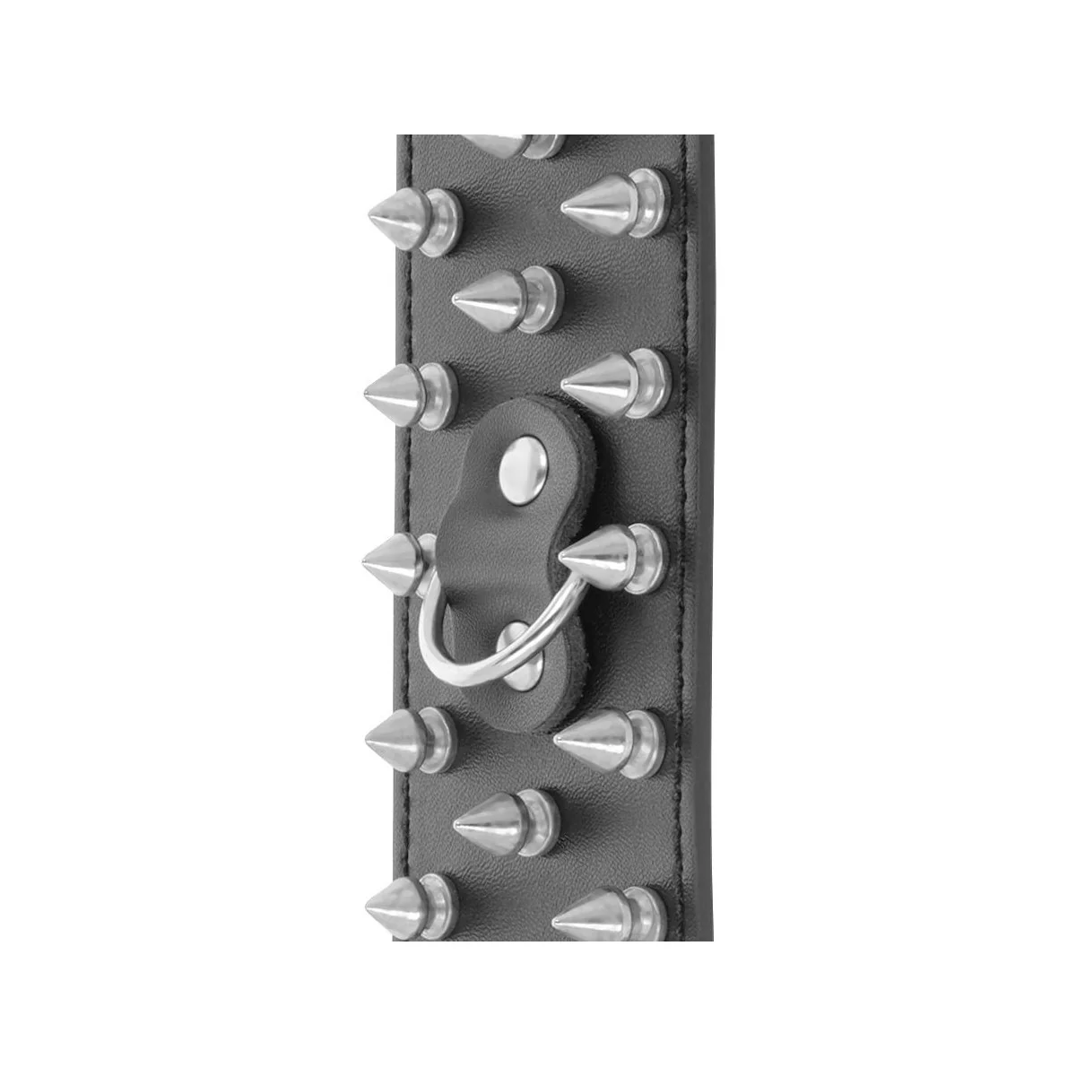 Skulls And Bones Schwarze Handschellen mit Spikes von Darkness Bondage kaufen | Fesselliebe