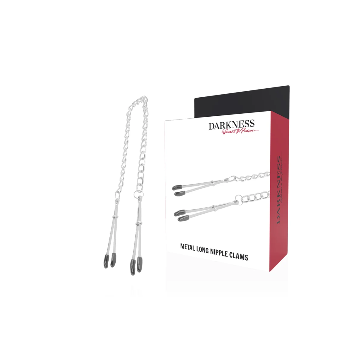 Einstellbare Metall-Nippelklammern von Darkness Sensations kaufen | Fesselliebe