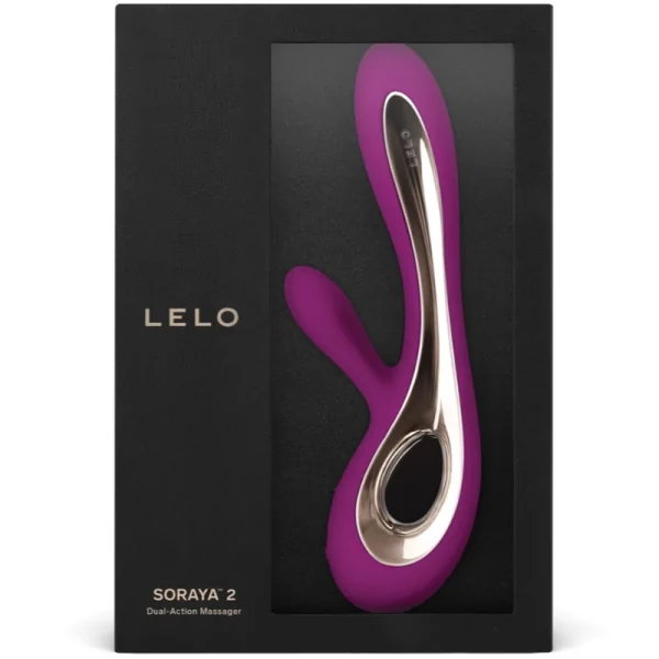 Soraya 2 Rabbit Deep Rose Vibrator von Lelo kaufen | Fesselliebe
