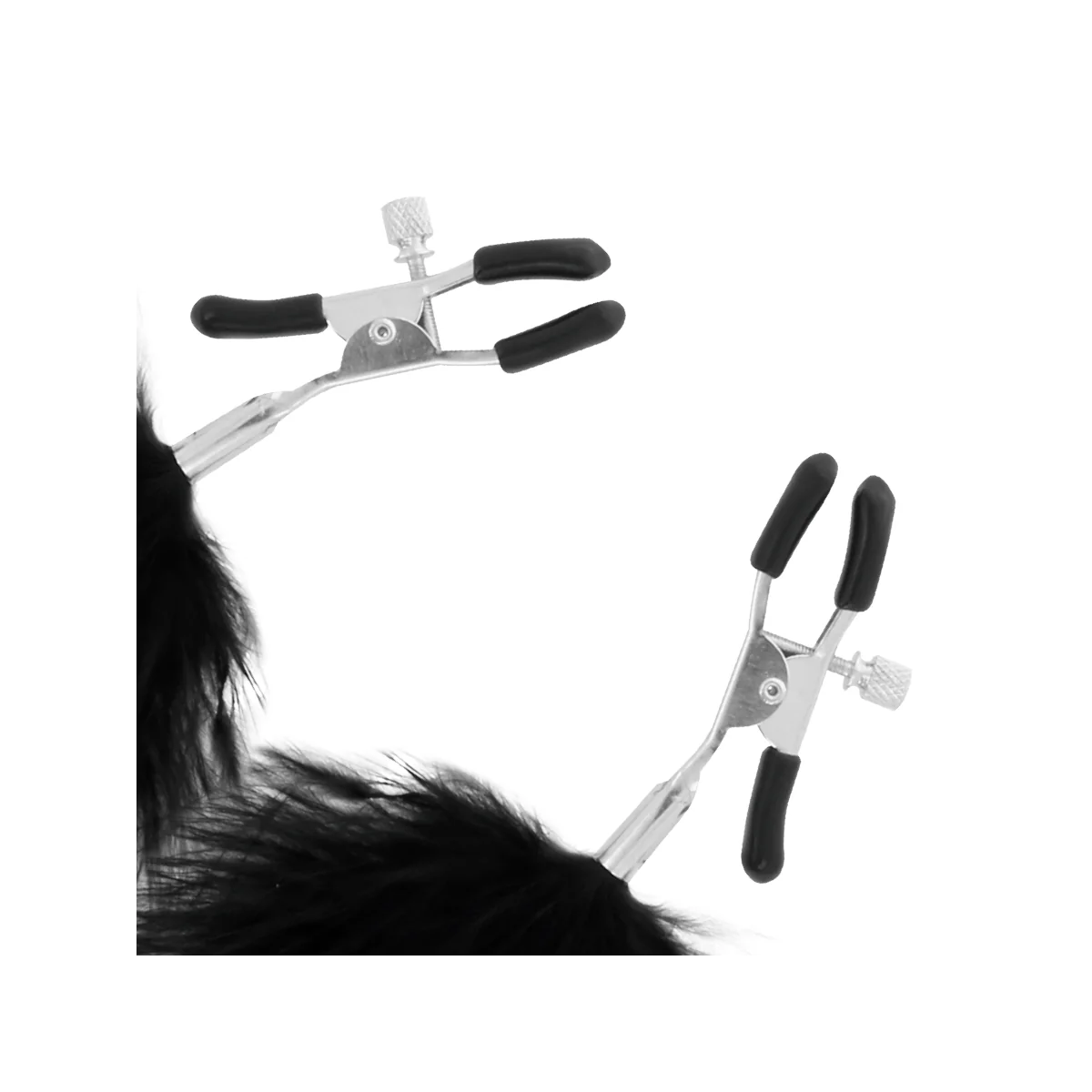 Pom-Pom-Nippelklammern 2 von Darkness Sensations kaufen | Fesselliebe