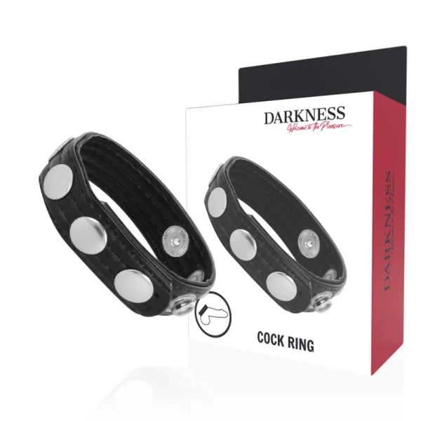 Leder-Erektionsring von Darkness Sensations kaufen | Fesselliebe