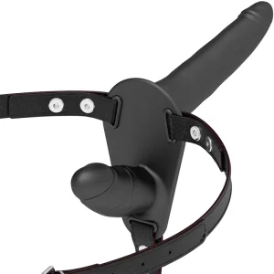 Doppelte Penetration Schwarz von Fetish Submissive Harness kaufen | Fesselliebe