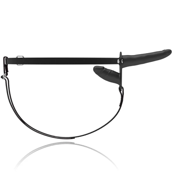 Doppelte Penetration Schwarz von Fetish Submissive Harness kaufen | Fesselliebe