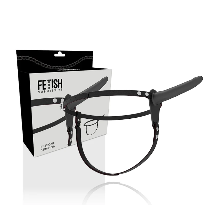 Schwarzes Silikon 15 cm von Fetish Submissive Harness kaufen | Fesselliebe 2