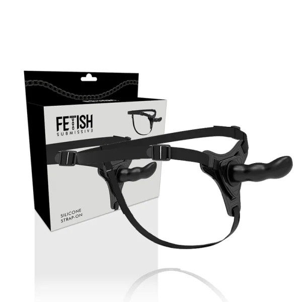 Schwarzer Silikon-G-Spot 16 cm von Fetish Submissive Harness kaufen | Fesselliebe