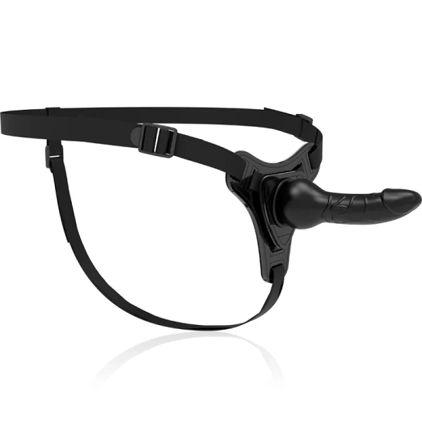 Realistisches Schwarzes Silikon 16 cm von Fetish Submissive Harness kaufen | Fesselliebe