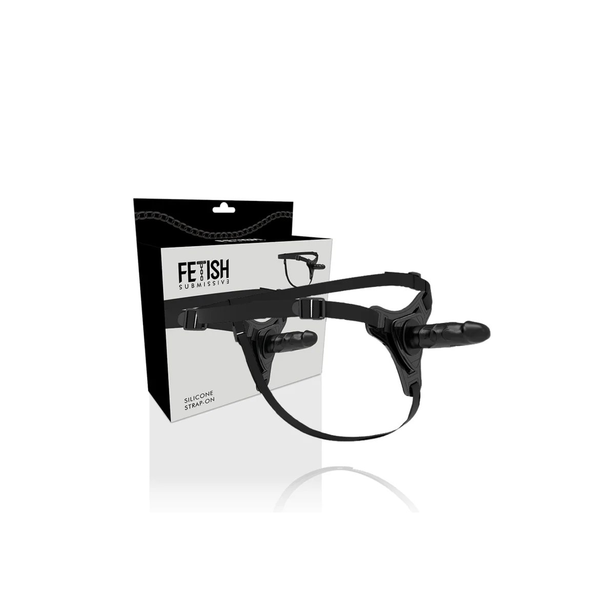 Realistisches Schwarzes Silikon 15 cm von Fetish Submissive Harness kaufen | Fesselliebe