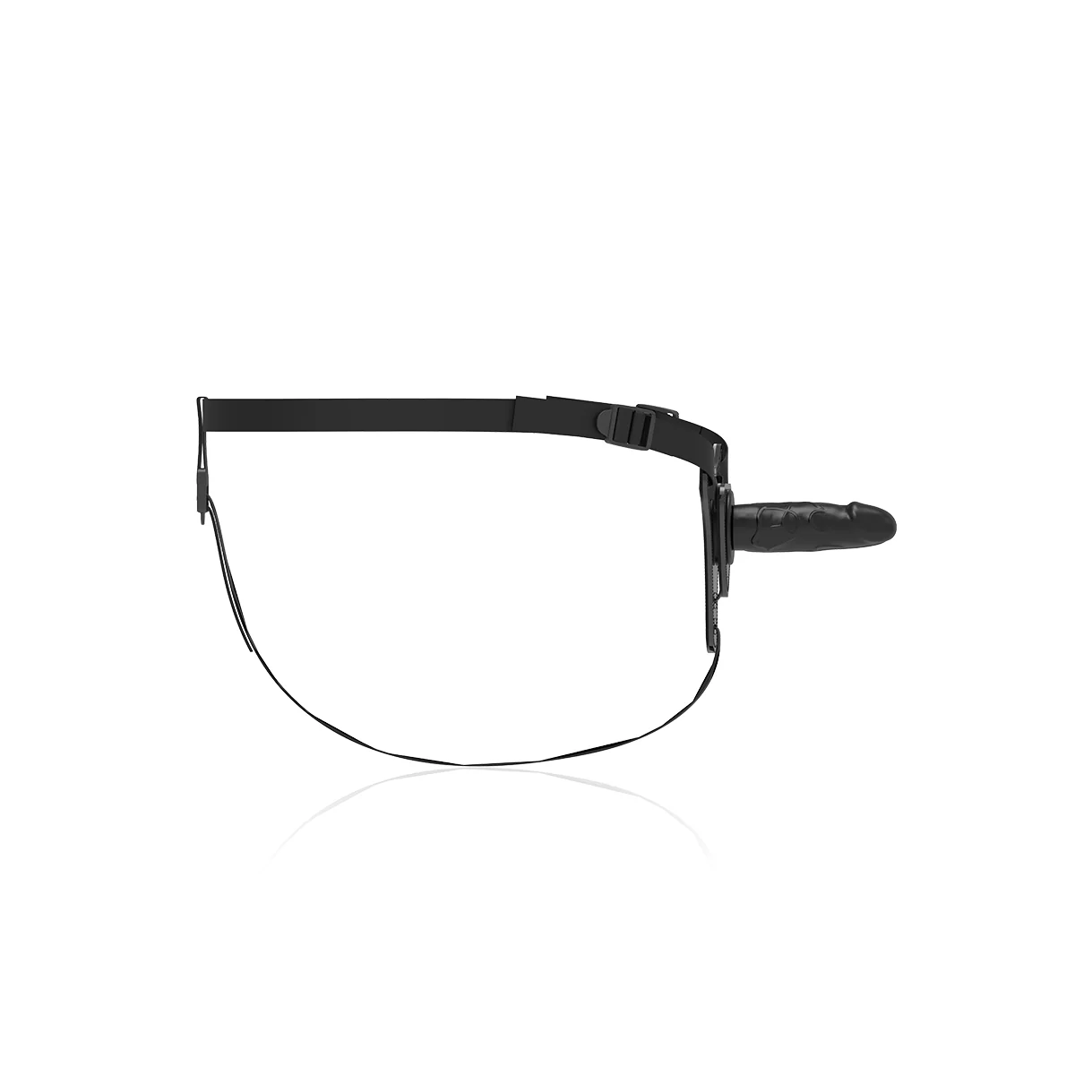 Realistisches Schwarzes Silikon 15 cm von Fetish Submissive Harness kaufen | Fesselliebe