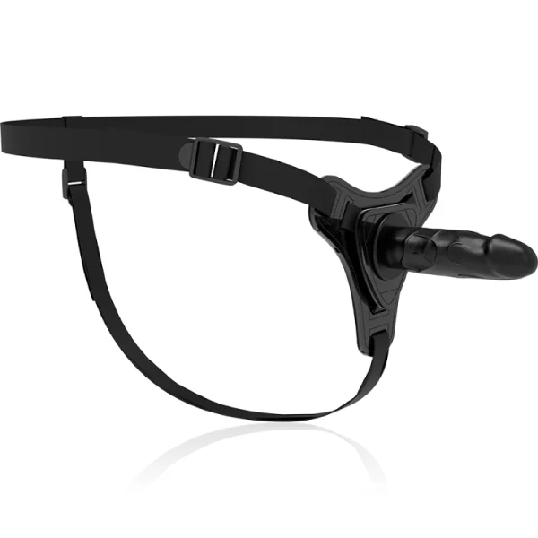 Realistisches Schwarzes Silikon 15 cm von Fetish Submissive Harness kaufen | Fesselliebe