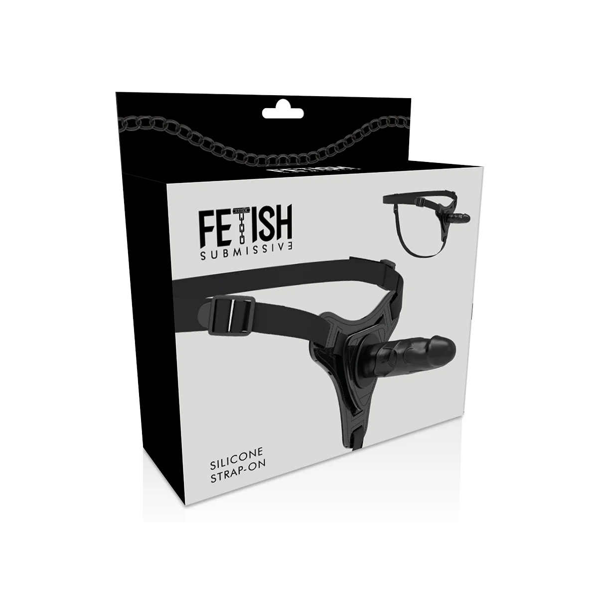 Realistisches Schwarzes Silikon 15 cm von Fetish Submissive Harness kaufen | Fesselliebe