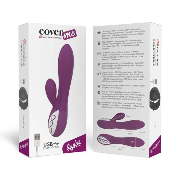 Taylor-Vibrator, Kompatibel mit der Wireless-Technologie von Watchme von Coverme kaufen | Fesselliebe