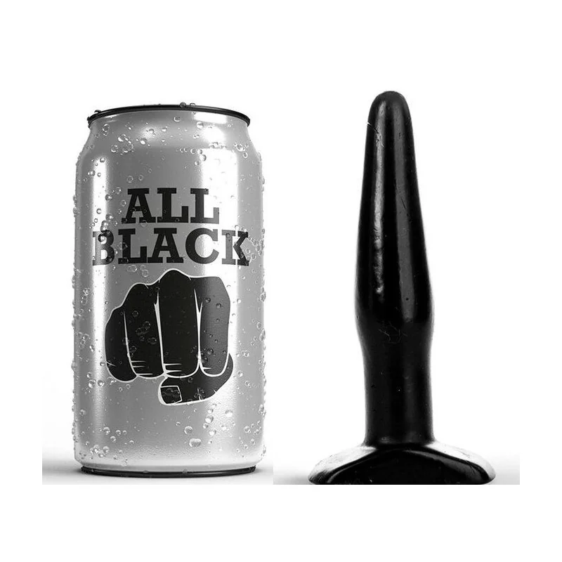 Stecker Schwarz 11 cm von All Black kaufen | Fesselliebe