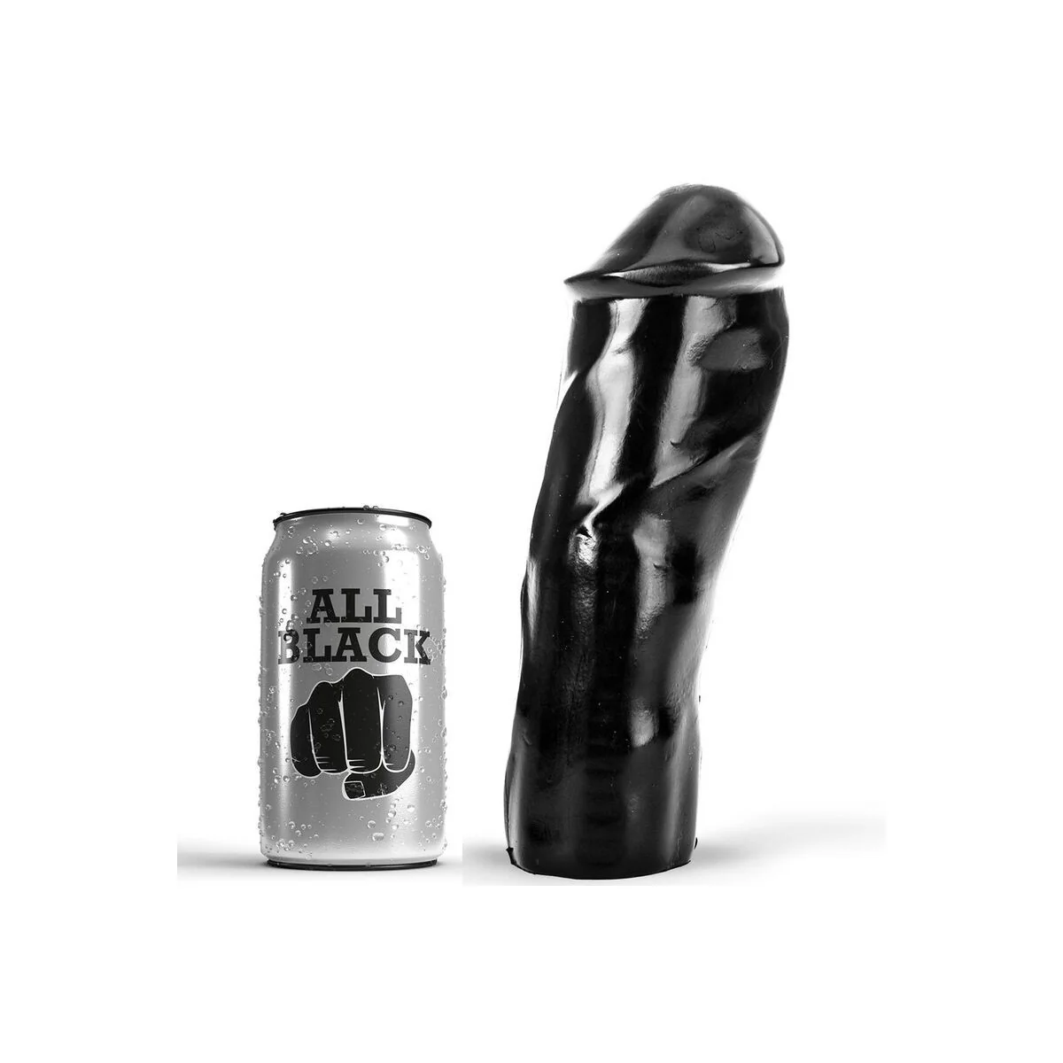 Realistischer Dildo 20 cm von All Black kaufen | Fesselliebe