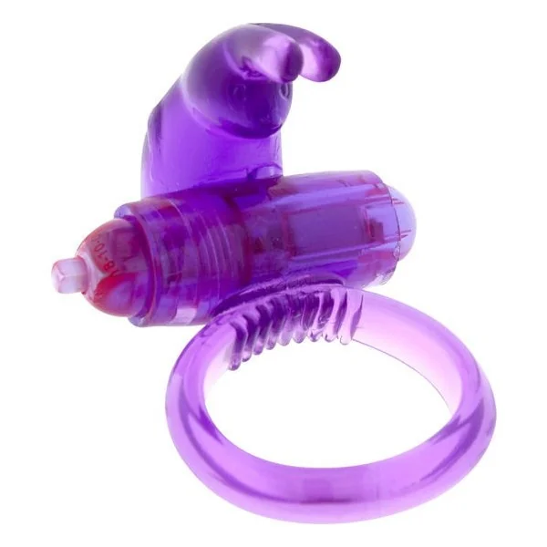 Lila Silikon-Vibratorring von Seven Creations kaufen | Fesselliebe