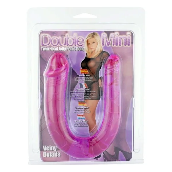 Penis mit Zwei Flexiblen Jelly-Köpfen von Seven Creations kaufen | Fesselliebe