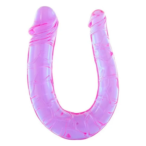 Penis mit Zwei Flexiblen Jelly-Köpfen von Seven Creations kaufen | Fesselliebe