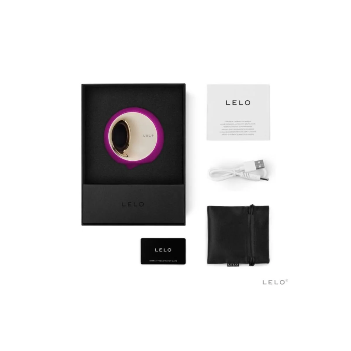 Ora 3 Fliederfarbener Oralsex-Stimulator von Lelo kaufen | Fesselliebe