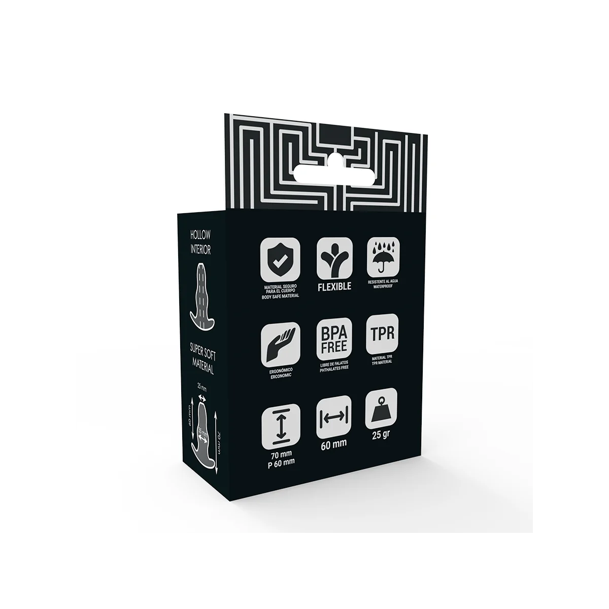 Kleiner Oder 7 cm Anal-Dilator - Transparent von Addicted Toys kaufen | Fesselliebe