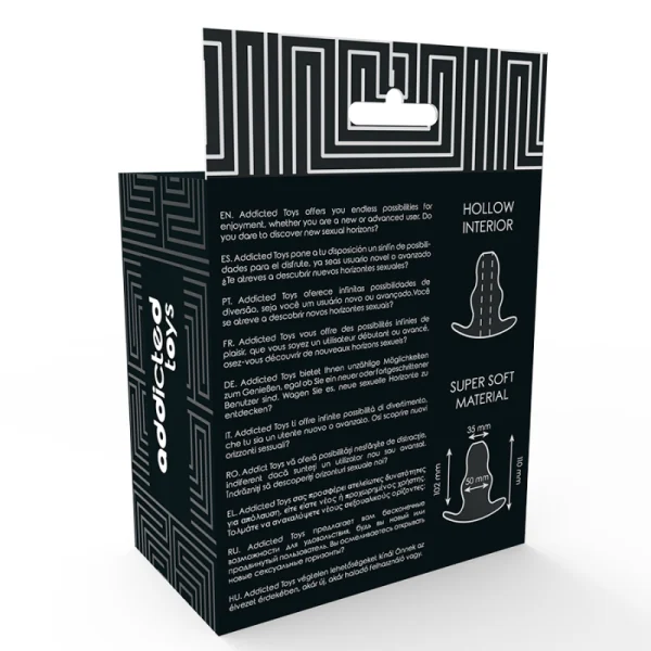 Medium Anal Dilator 11 cm - Transparent von Addicted Toys kaufen | Fesselliebe