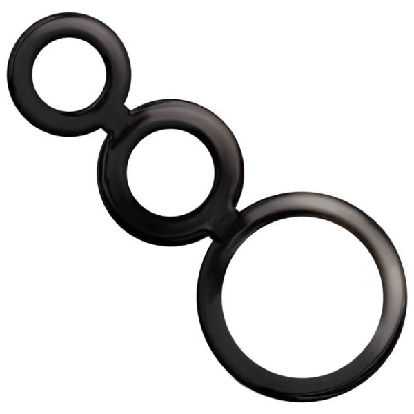Ringset für Penis - Geruchert von Addicted Toys kaufen | Fesselliebe