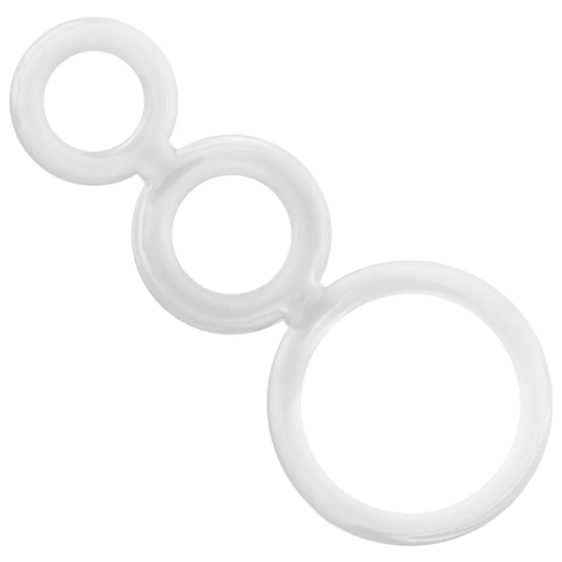 Ringset für Penis Transparent von Addicted Toys kaufen | Fesselliebe 2