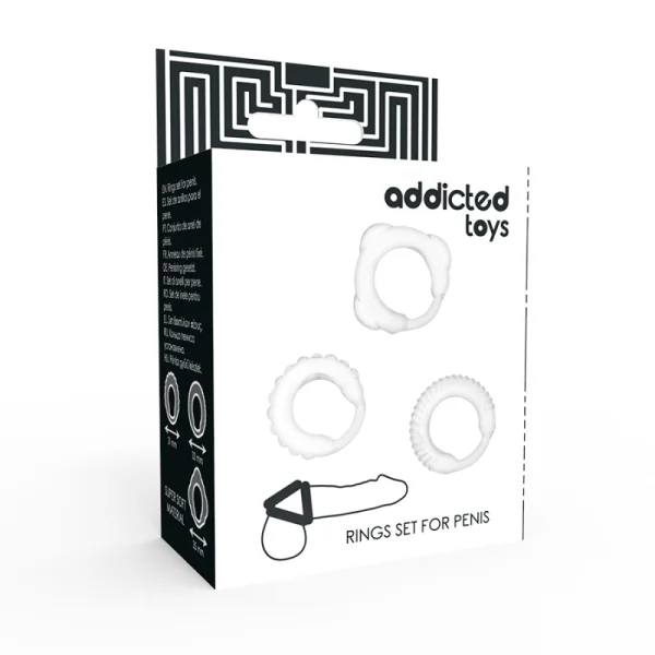 C-Ring-Set Klar von Addicted Toys kaufen | Fesselliebe