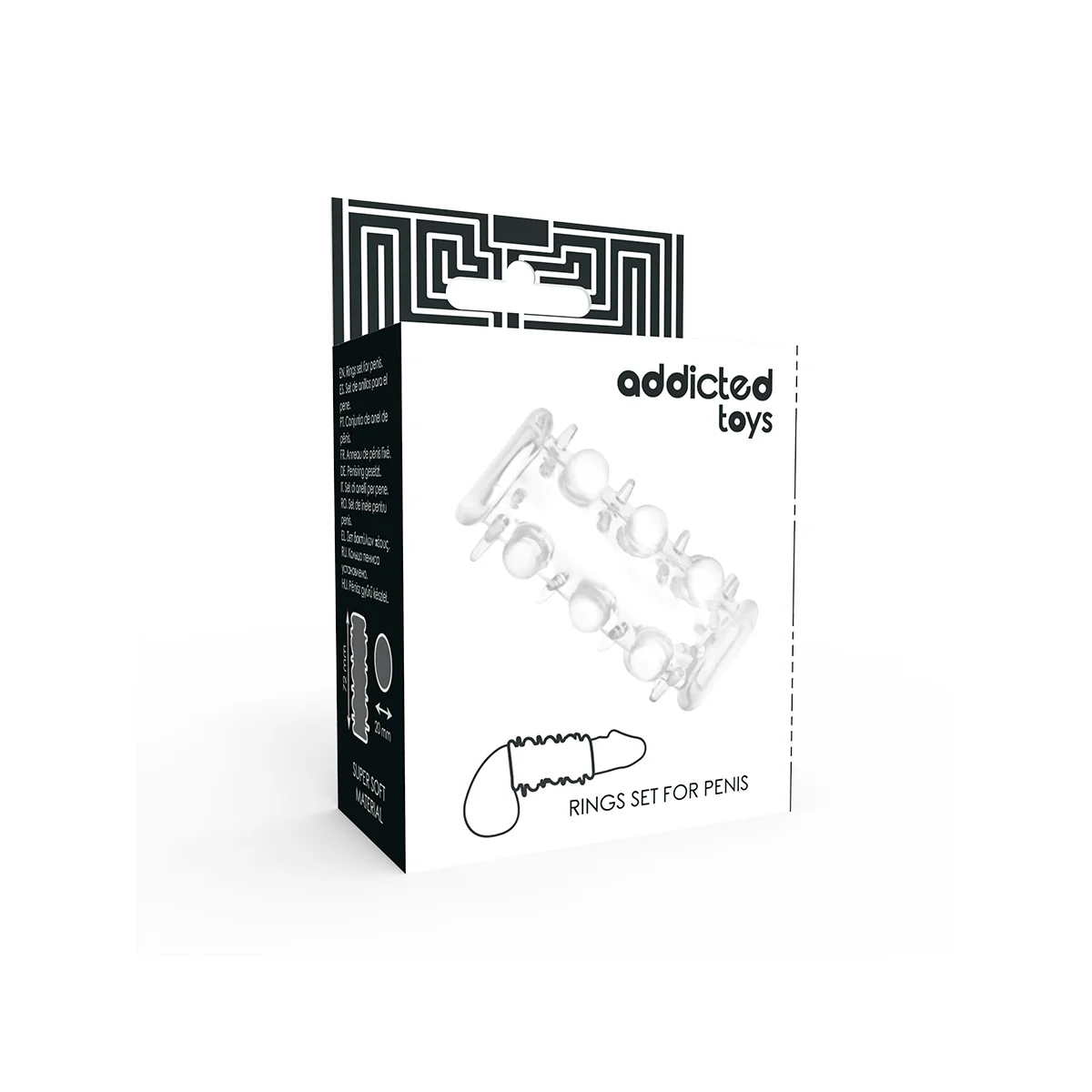Penishülle Klar von Addicted Toys kaufen | Fesselliebe