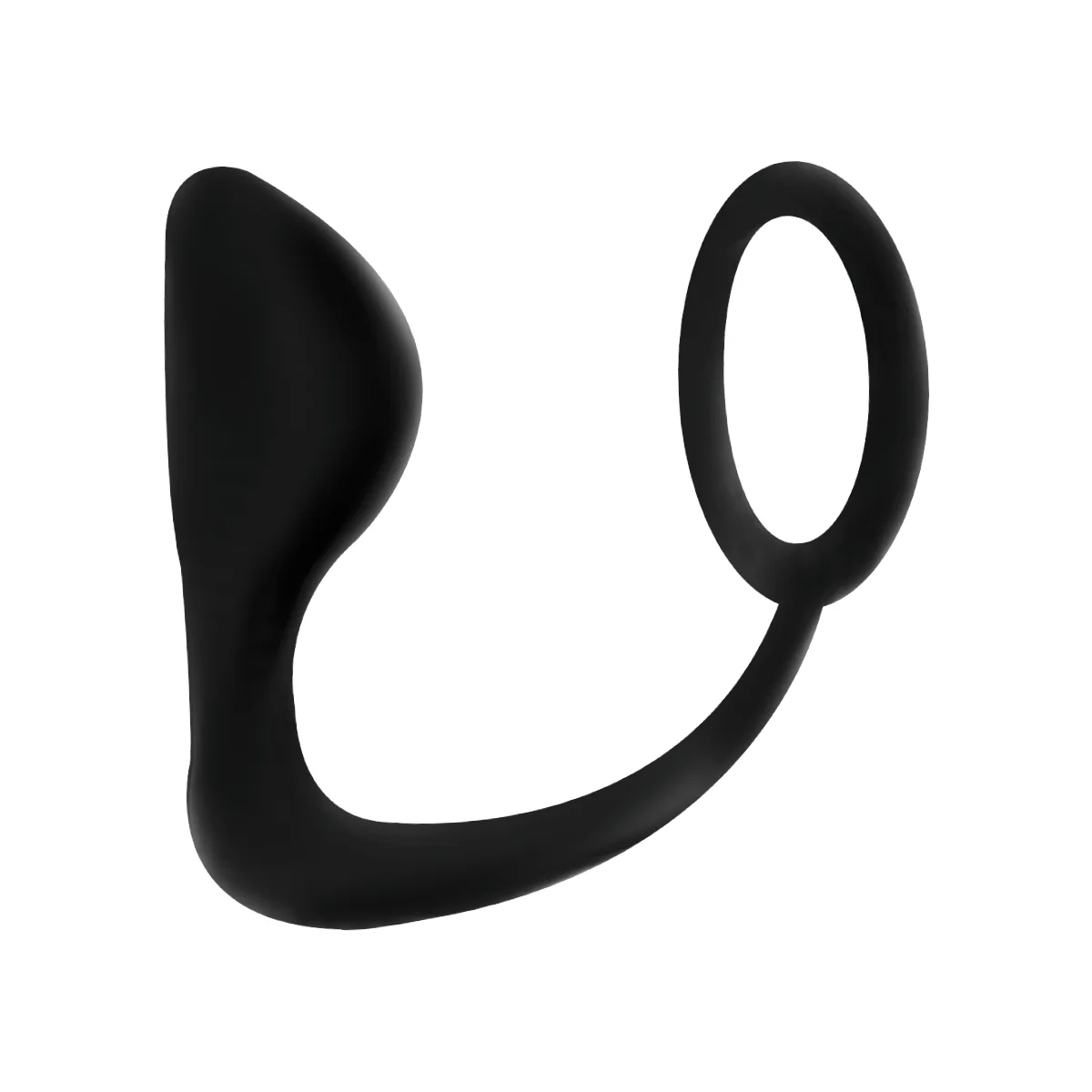 Analplug mit Schwarzem Penisring von Addicted Toys kaufen | Fesselliebe