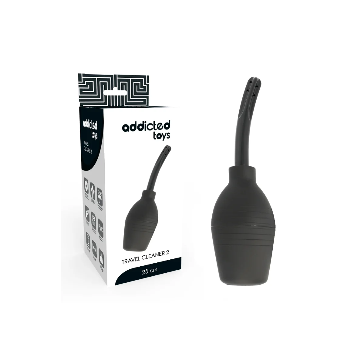 Squeeze Clean Schwarz von Addicted Toys kaufen | Fesselliebe