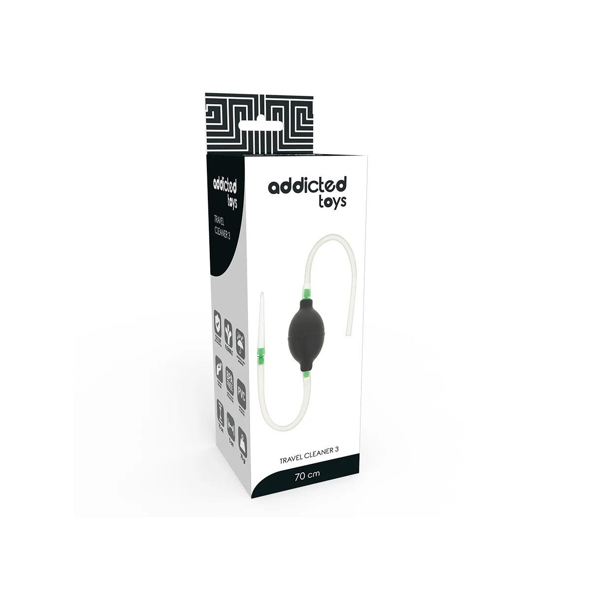 Schwarzes Enema-Set von Addicted Toys kaufen | Fesselliebe