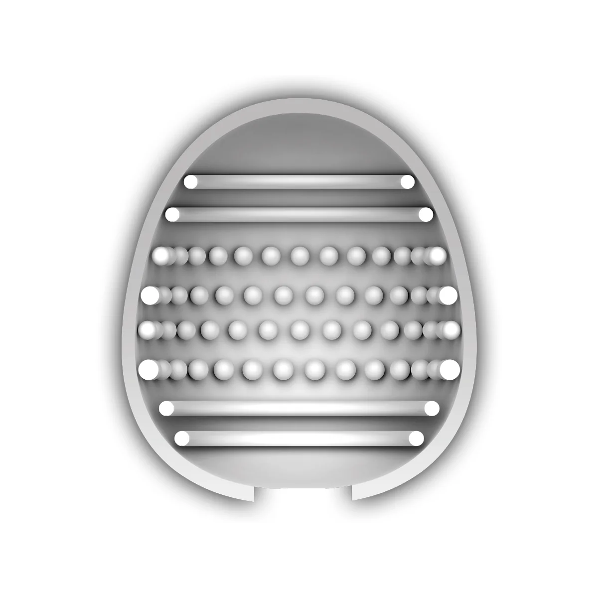 Egg Masturbator Schwarze Version Diskrett von Jamyjob kaufen | Fesselliebe