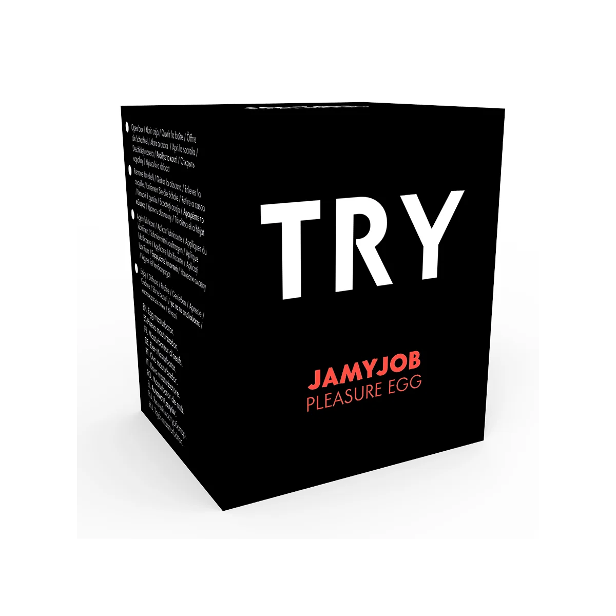 Egg Masturbator Schwarze Version Diskrett von Jamyjob kaufen | Fesselliebe