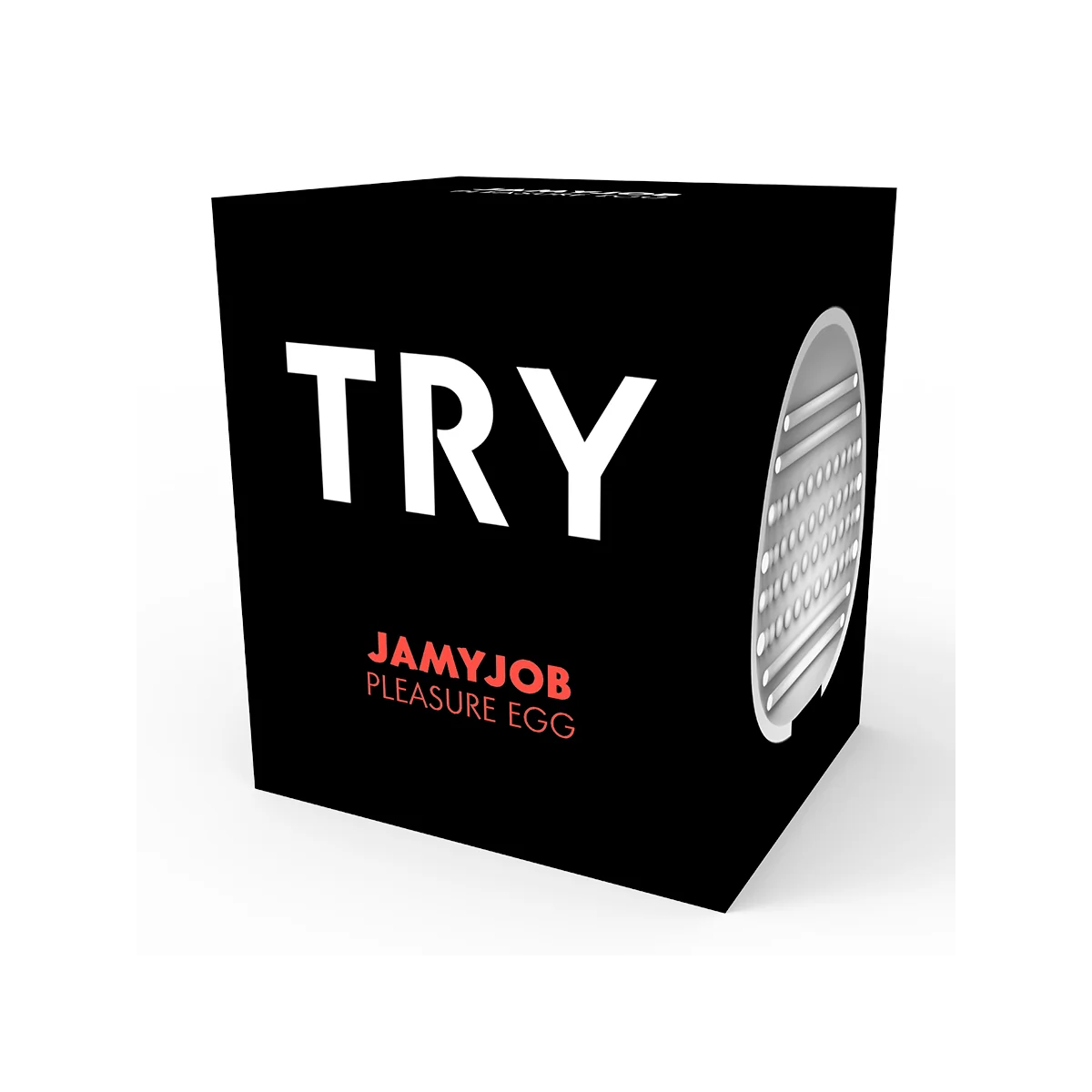 Egg Masturbator Schwarze Version Diskrett von Jamyjob kaufen | Fesselliebe