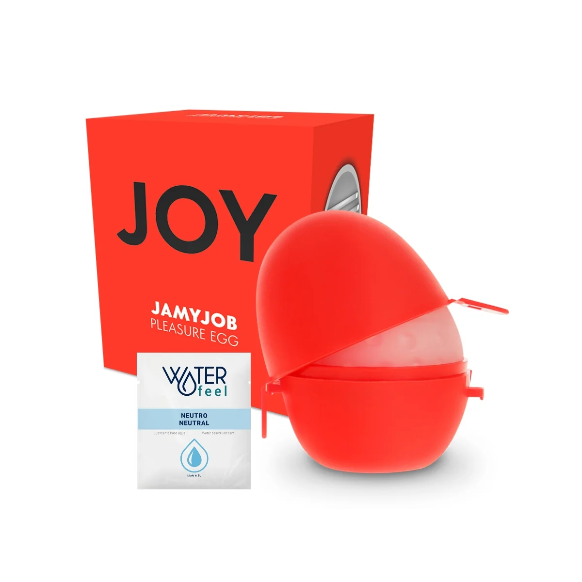 Egg Masturbator Rote Version Diskrett von Jamyjob kaufen | Fesselliebe