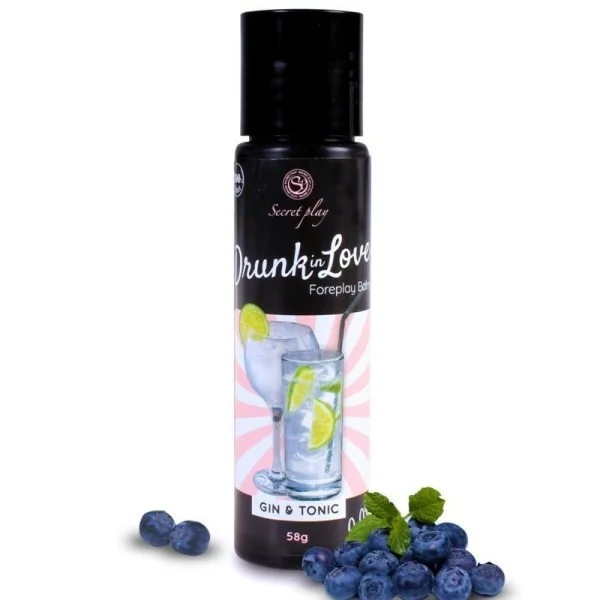 Drunk in Love Gin&Tonic Schmiermittel 60 ml von Secretplay Cosmetic kaufen | Fesselliebe
