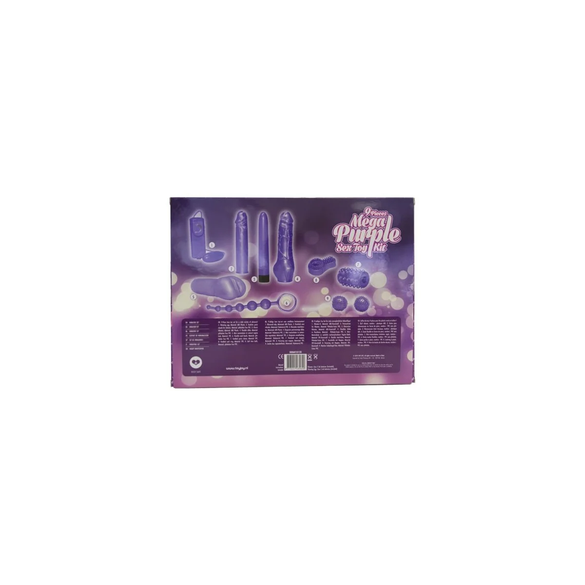 Nur für Dich Mega Lila Sexspielzeug-Kit von Toyjoy kaufen | Fesselliebe