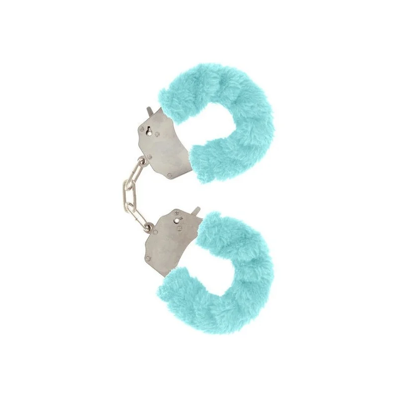 Furry Fun Cuffs Bondage Blau von Toyjoy kaufen | Fesselliebe 2