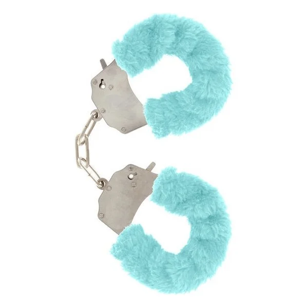 Furry Fun Cuffs Bondage Blau von Toyjoy kaufen | Fesselliebe