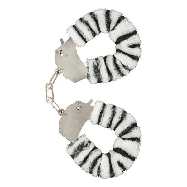 Furry Fun Manschetten Bondage Zebra von Toyjoy kaufen | Fesselliebe