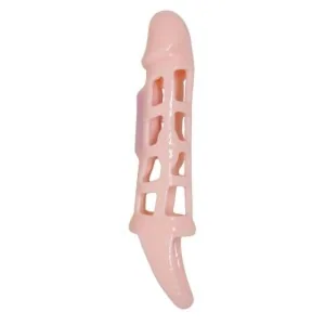 Penis Extender Cover mit Vibration und Natürlichem Gurt 13.5 cm von Baile For Him kaufen | Fesselliebe