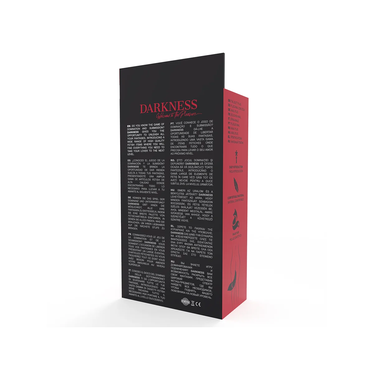 Silikon-Analsplug mit Weißem Schwanz von Darkness Anal kaufen | Fesselliebe