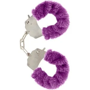 Furry Fun Cuffs Bondage Lila von Toyjoy kaufen | Fesselliebe