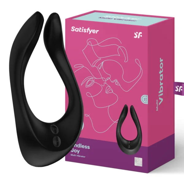 Partner Multifun 2 Schwarz von Satisfyer Partner kaufen | Fesselliebe