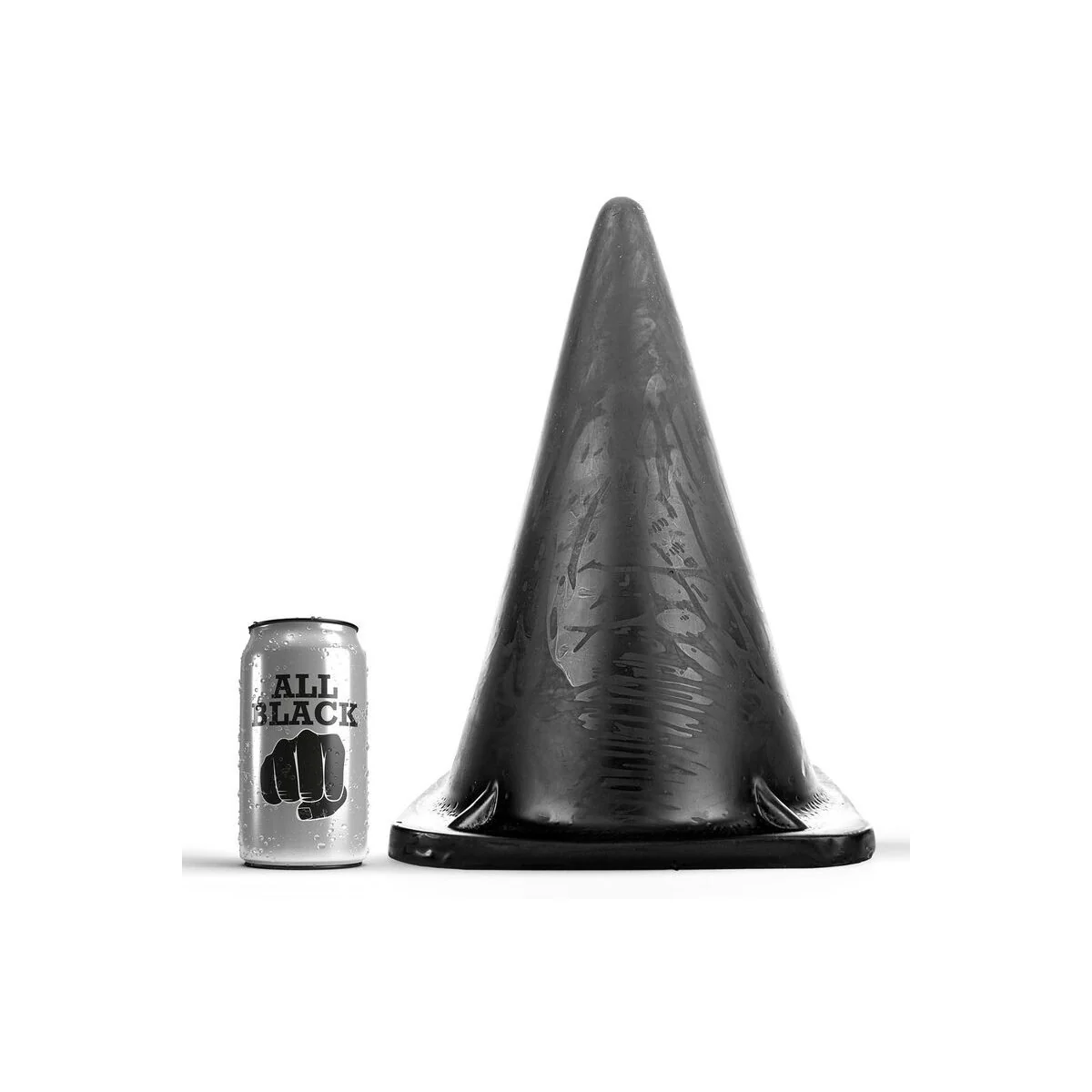 Dreieckiger Stecker 30 cm von All Black kaufen | Fesselliebe