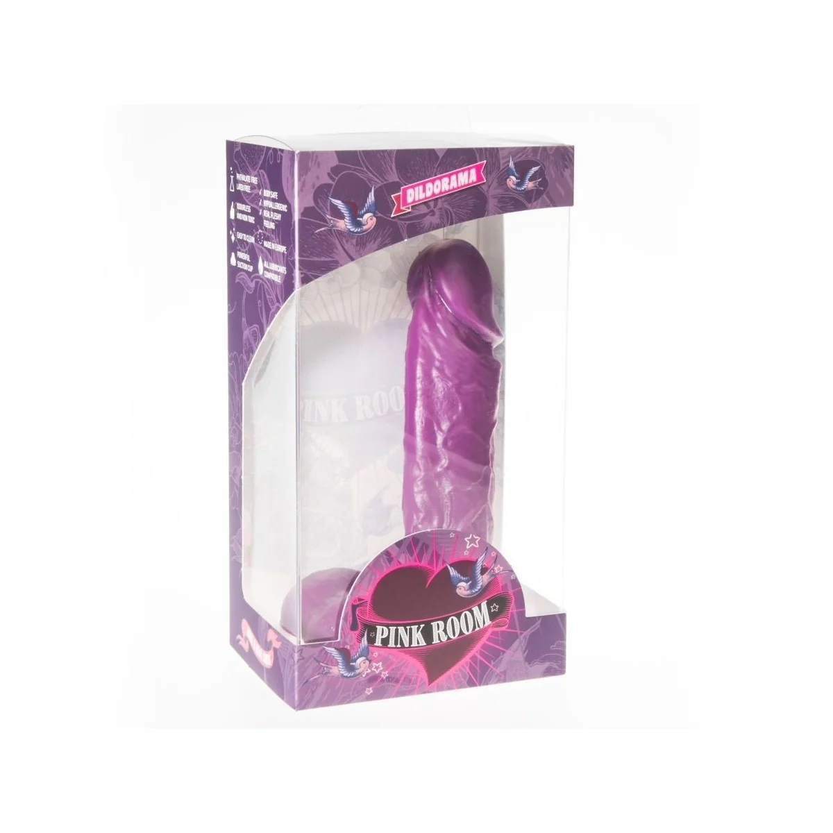 Amadeo realistischer Dildo Lila 15,5 cm von Pink Room kaufen | Fesselliebe